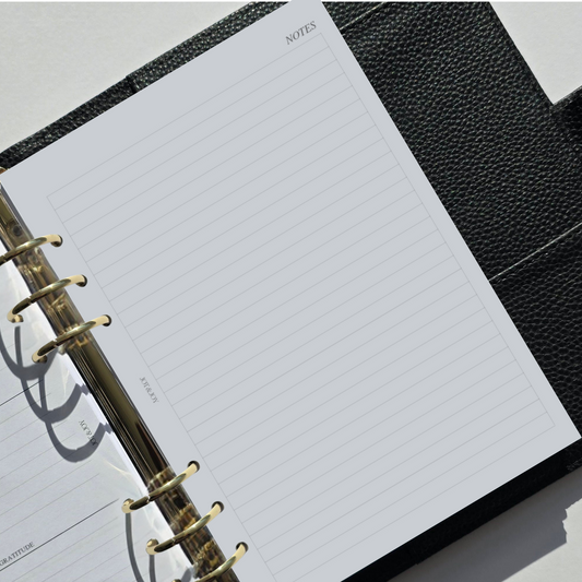 Lined Notes | 30 Pages